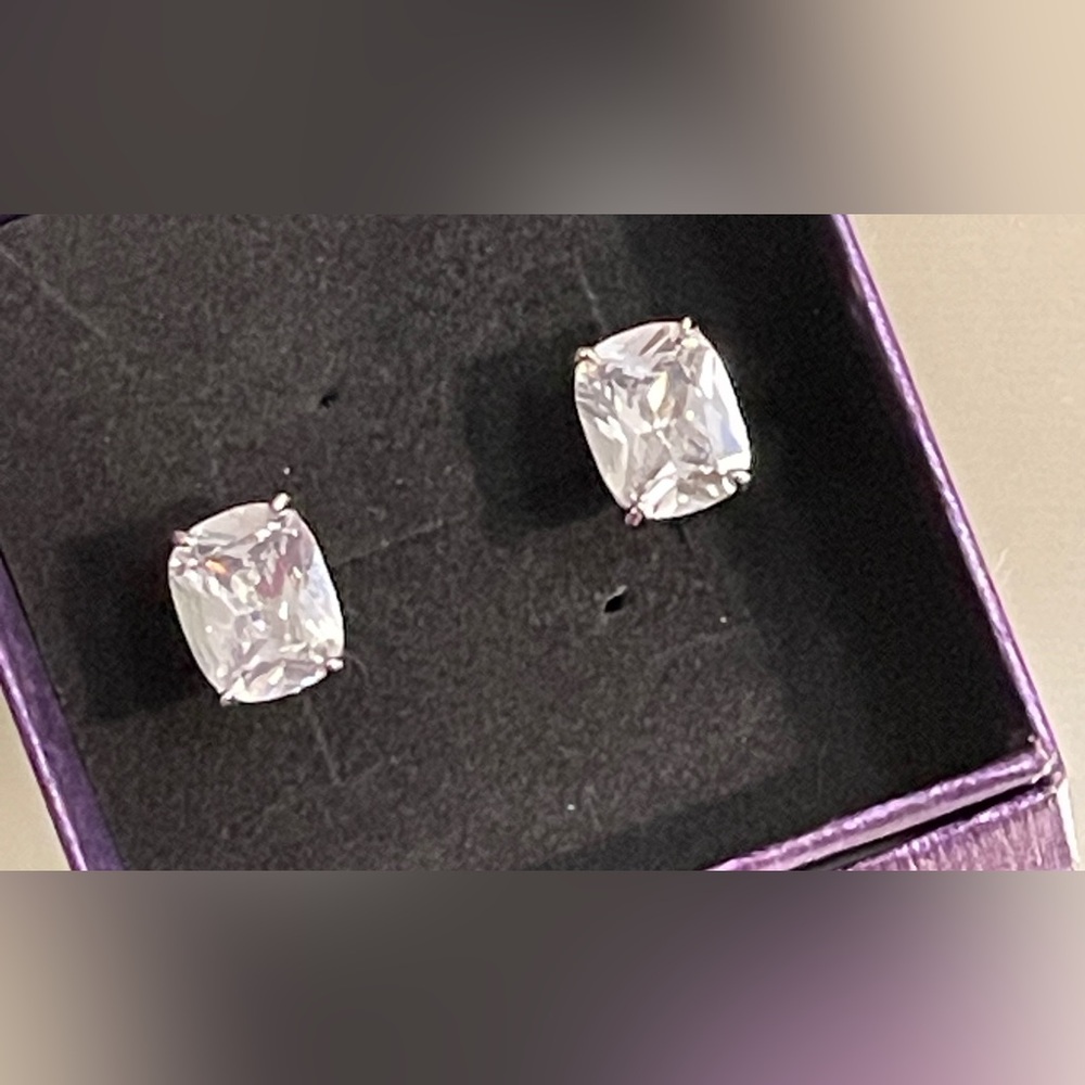 Elegant Silver Stud Earrings